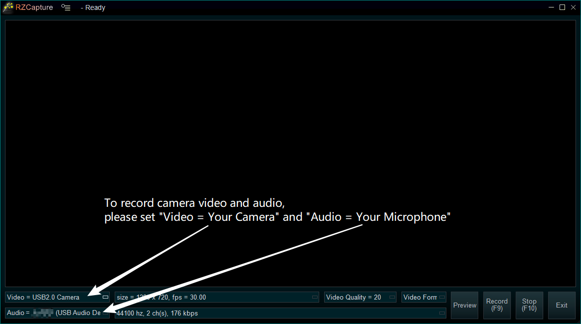 record camera video