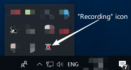 recording icon